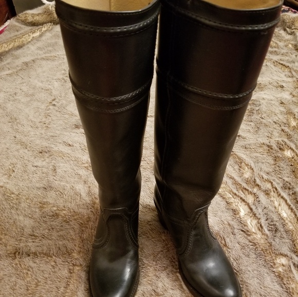 FRYE Women's Jane Extended calf 14L black Boot - Picture 7 of 8